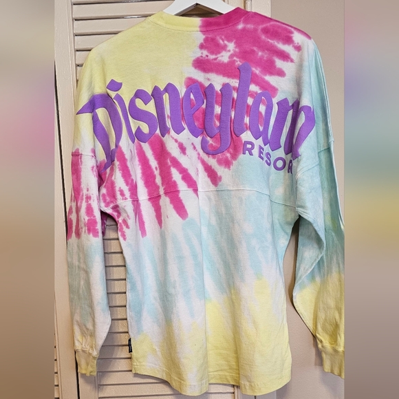 Authentic Vintage Walt Disney World Logo Tie-dye Spirit Jersey (XS) V-BLP - Picture 3 of 13